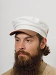 Кепка STETSON арт. 6291120 PEABODY COTTON (белый)